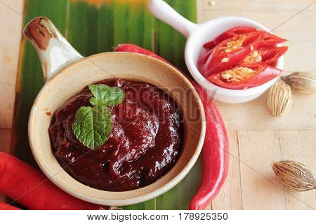 Korean red pepper paste gochujang for cooking