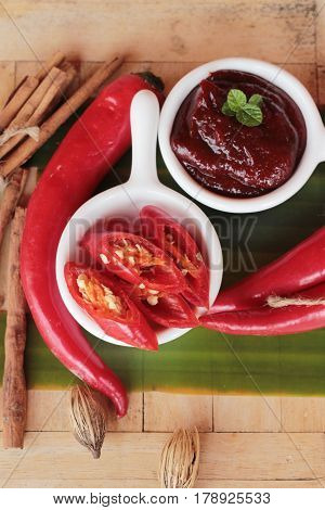 Korean red pepper paste gochujang for cooking