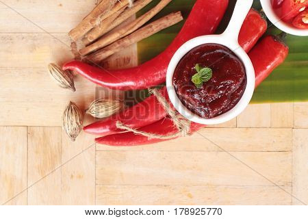 Korean red pepper paste gochujang for cooking