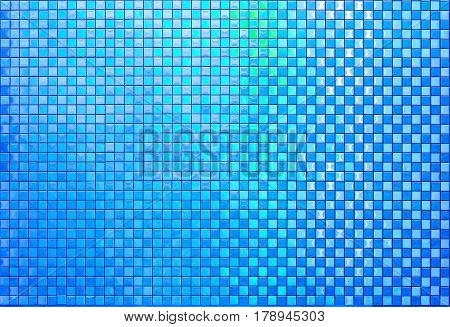 Abstract Square Pixel Mosaic Background