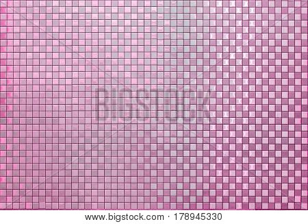 Abstract Square Pixel Mosaic Background