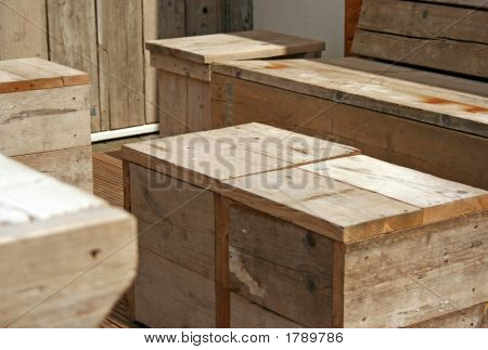 Asientos de madera
