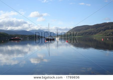 Både på Loch Broom