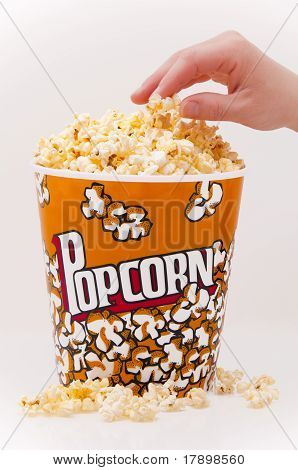 Kýbl popcornu
