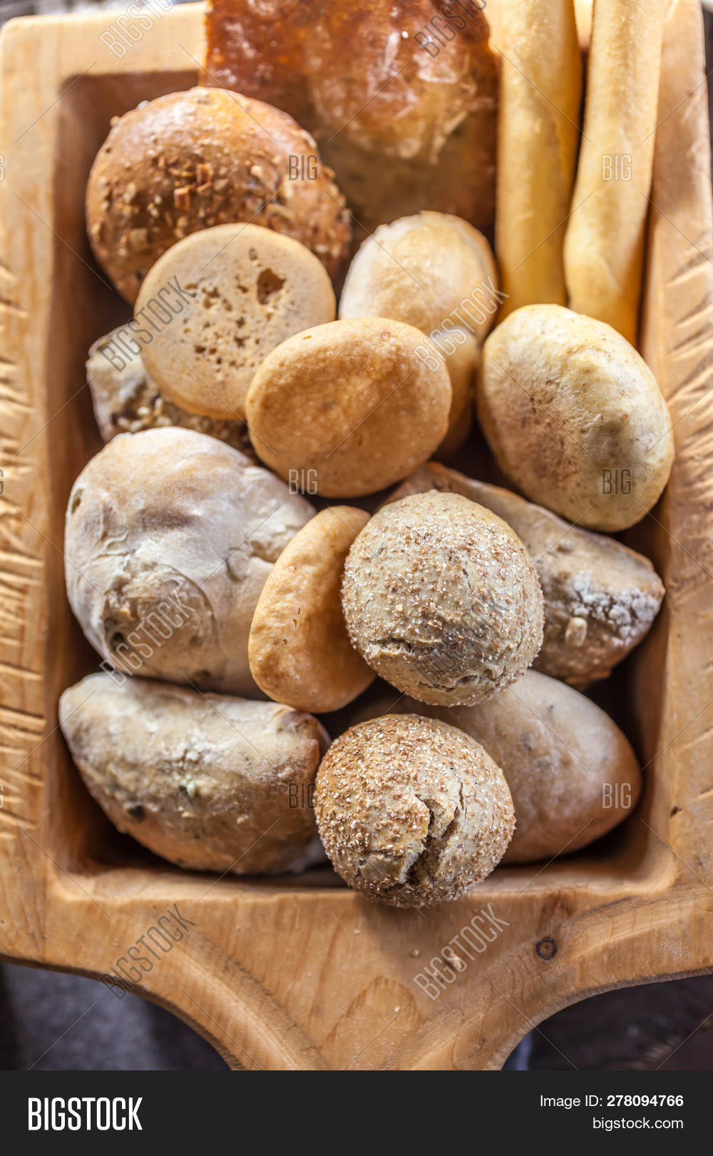 Delicious Basket Bread Image & Photo (Free Trial) Bigstock