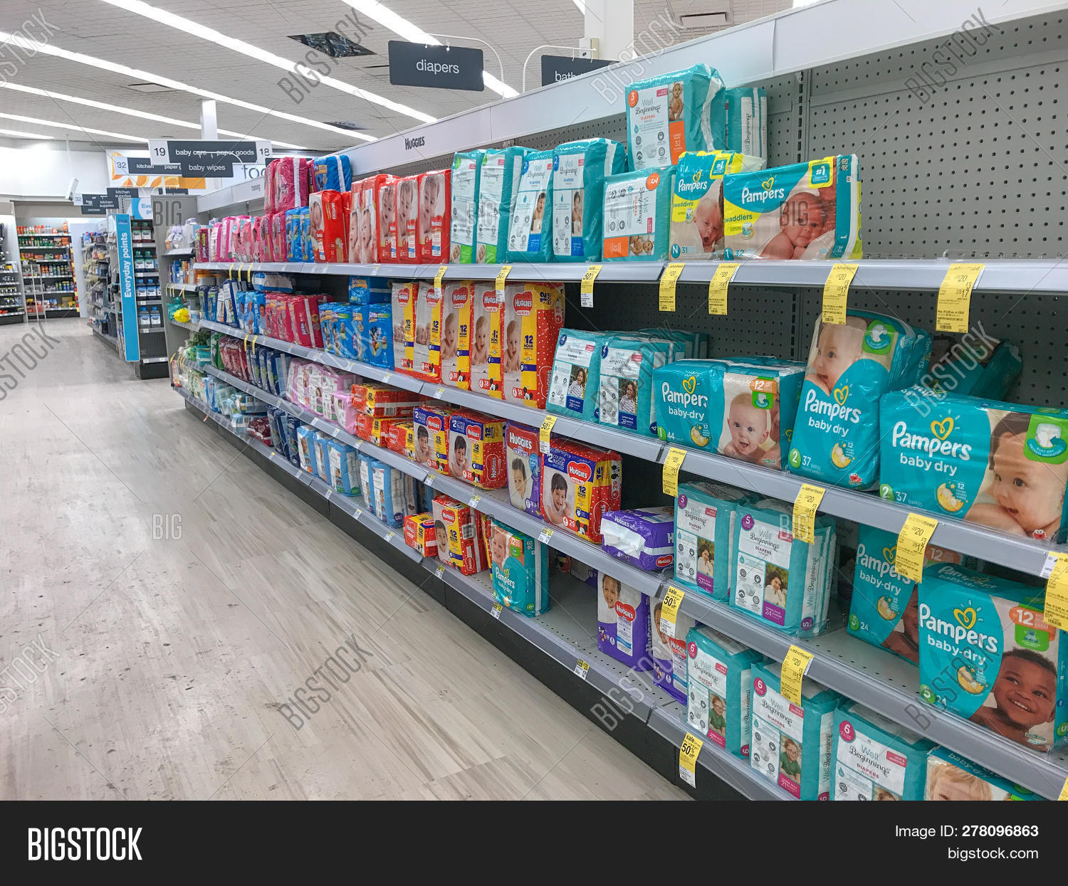 baby diapers on sale