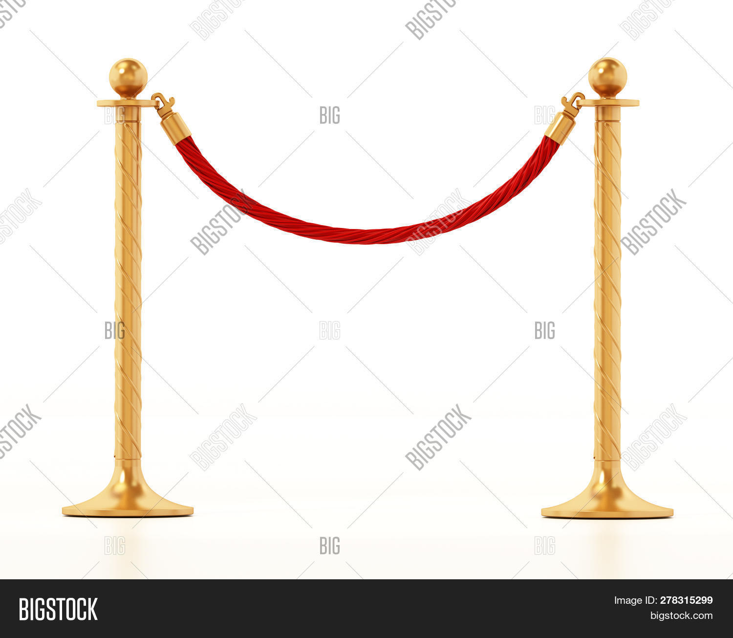 Velvet Rope Effect Velvet Rope Golden Image & Photo (Free Trial) | Bigstock