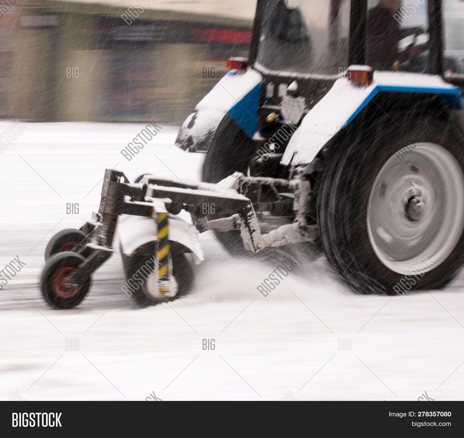 Snow Removal Machine Image & Photo (Free Trial) Bigstock