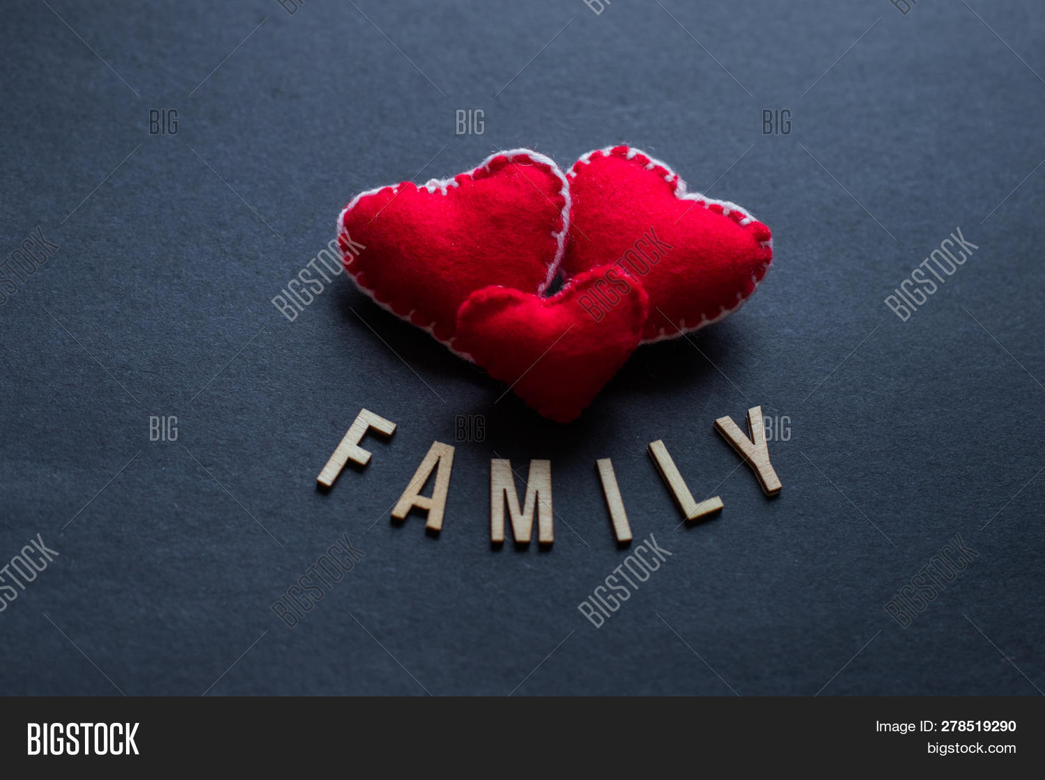 Happy Valentines Day Family Happy Valentines Day Image & Photo (Free Trial) | Bigstock