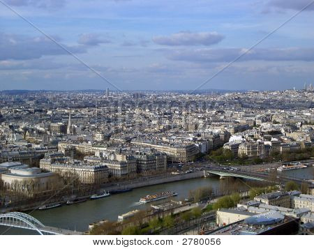 Paris manzarası
