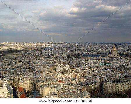 Paris manzarası