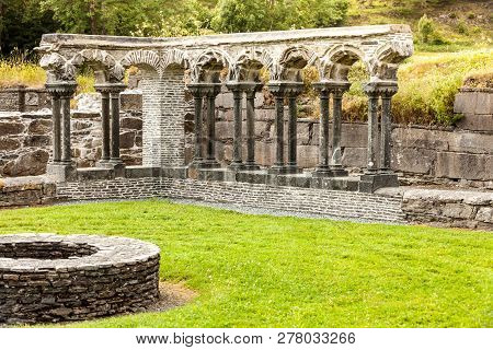 The Remains Of Lysekloster, Lyse Mariakloster, Ruined Monastery In South Western Norway.