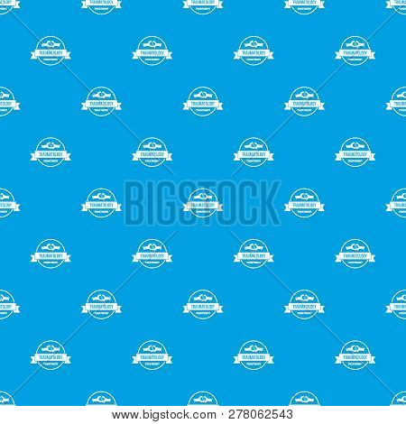 Treatment Pattern Vector Seamless Blue Repeat For Any Use