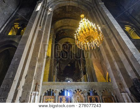 Svetitskhoveli Cathedral In Mtskheta, Georgia