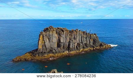 The Rock In The Ocean, Madeira, Funchal, Portugal