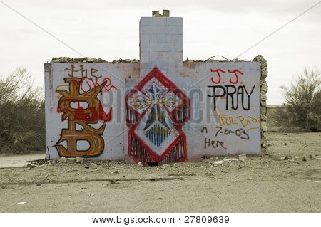 GHOSTTOWN ruiner i Arizonas ørken