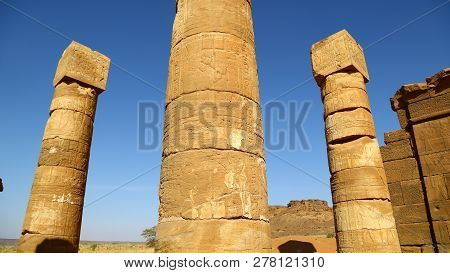 The Antique Temple Of The Black Pharaohs