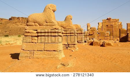 The Antique Temple Of The Black Pharaohs