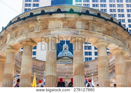 Brisbane, Australia - 2019. Anzac Memorial For Australian And New Zealand Army Corps, Brisbane, Aust