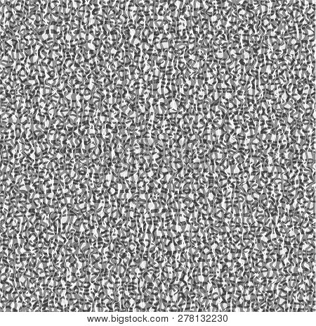 Abstract Mesh Or Fiber Texture. Intersecting Broken Lines. Industrial Background.