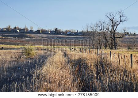 Views From The Cradleboard Trail Walking Path On The Carolyn Holmberg Preserve In Broomfield Colorad