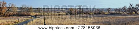 Views From The Cradleboard Trail Walking Path On The Carolyn Holmberg Preserve In Broomfield Colorad