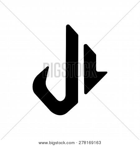 Vector Letter L And J Flat Logo Icons.