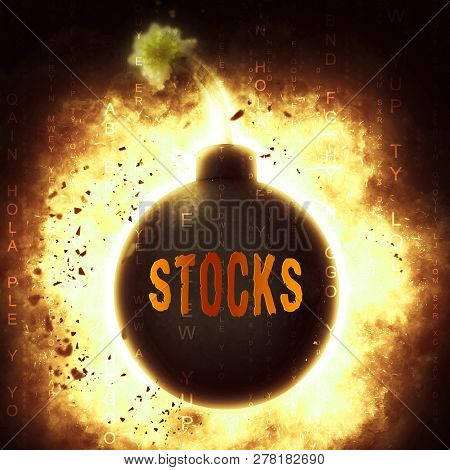 Trump Stock Market Global Funds Growth And Financial Investment - 3D Illustration