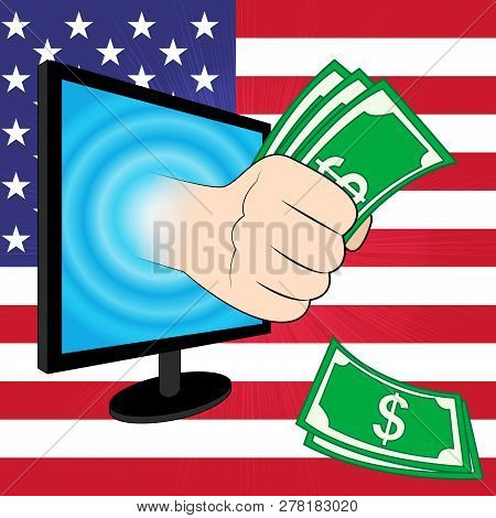 Trump Tax Reform To Change Taxation System In Usa - 3D Illustration