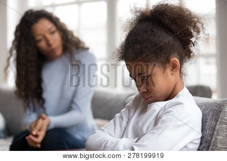 Mom Or Psychologist Tries To Talk To Upset African Girl