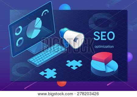Seo Optimization Web Page Template.sometric Seo, Success Internet Searching Optimization Process. Fl