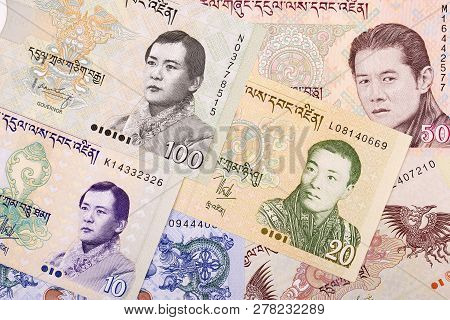 Money From Bhutan - Ngultrum, A Business Background