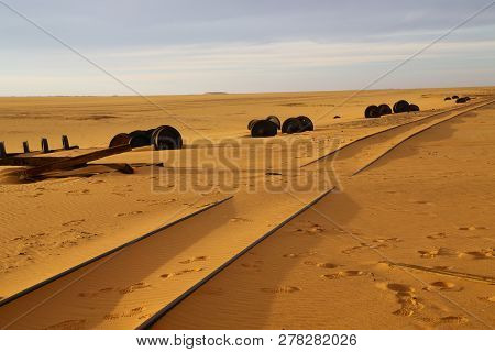 In The Desert The Old Station Six
