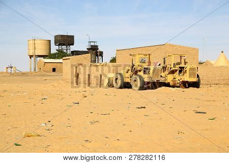 In The Desert The Old Station Six