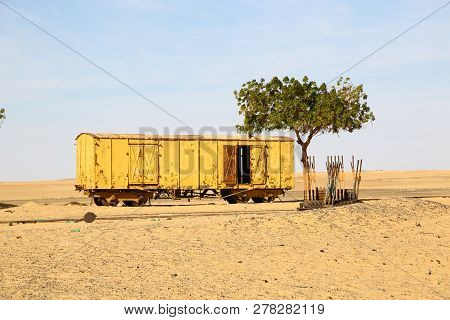 In The Desert The Old Station Six