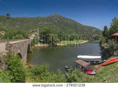 New Bridge Over Crnojevica River In Montenegro