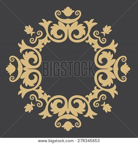 Gold Decorative Frame.