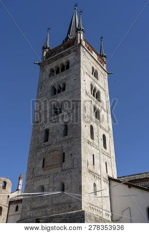 Susa, Turin, Piedmont, Italy: Medieval Cathedral Of San Giusto