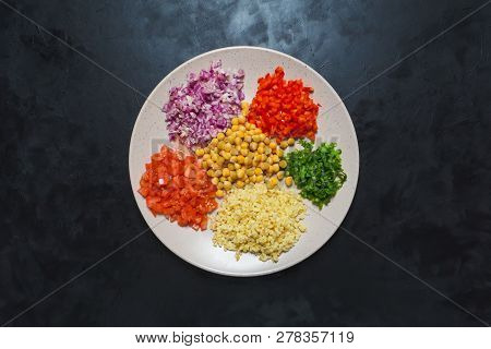 Turkish Bulgur Pilaf With Chickpeas And Tomatoes
