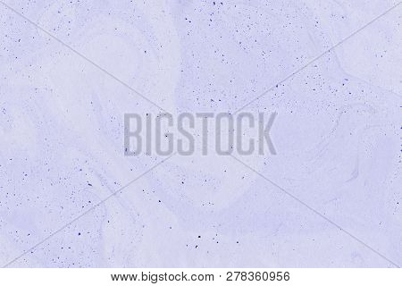 Suminagashi Marble Texture Hand Painted With Indigo Ink. Digital Paper 181 Performed In Traditional 