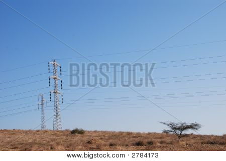Electricity In Desert