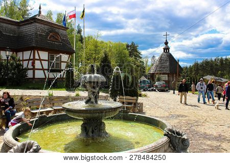 Szymbark, Poland - May 03, 2014: The Regional Centre Of Education And Promotion In Szymbark