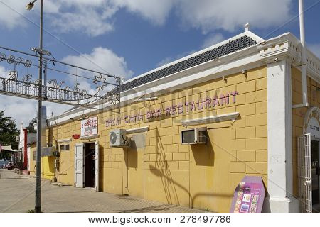 Kralendijk, Bonaire- December 18, 2015: Being South Of The Hurricane Belt And Because Of The Constan