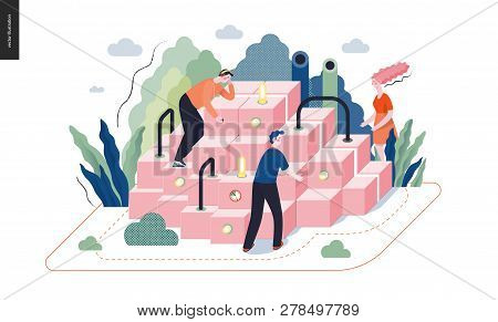 Technology 1 -artificial Intelligence -modern Flat Vector Concept Digital Illustration Artificial In