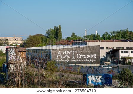 Berlin Germany - April 21. 2018: Crossfit And Martial Arts Center