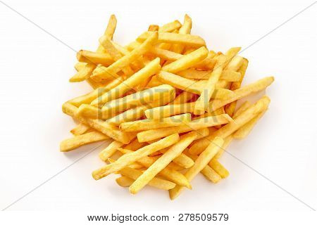 Pile Of French Fries From Above