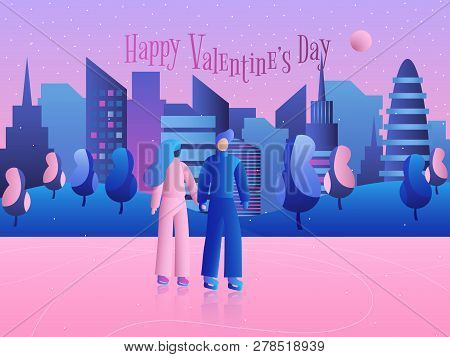 Valentine's banner, card or background. All phrases by Sil Open Font License, name of each font is signed in layers.