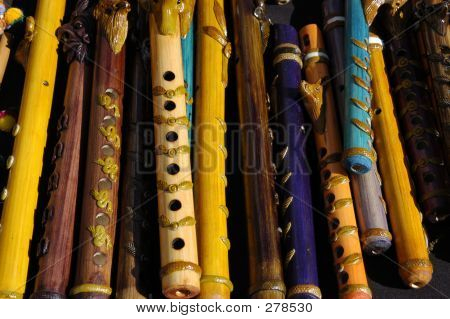 Flutes1 in legno