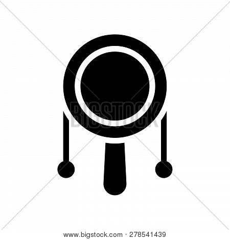 Rattle Drum Vector, Chinese New Year Related Solid Design Icon