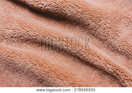 Beige Soft Fleece Texture.
